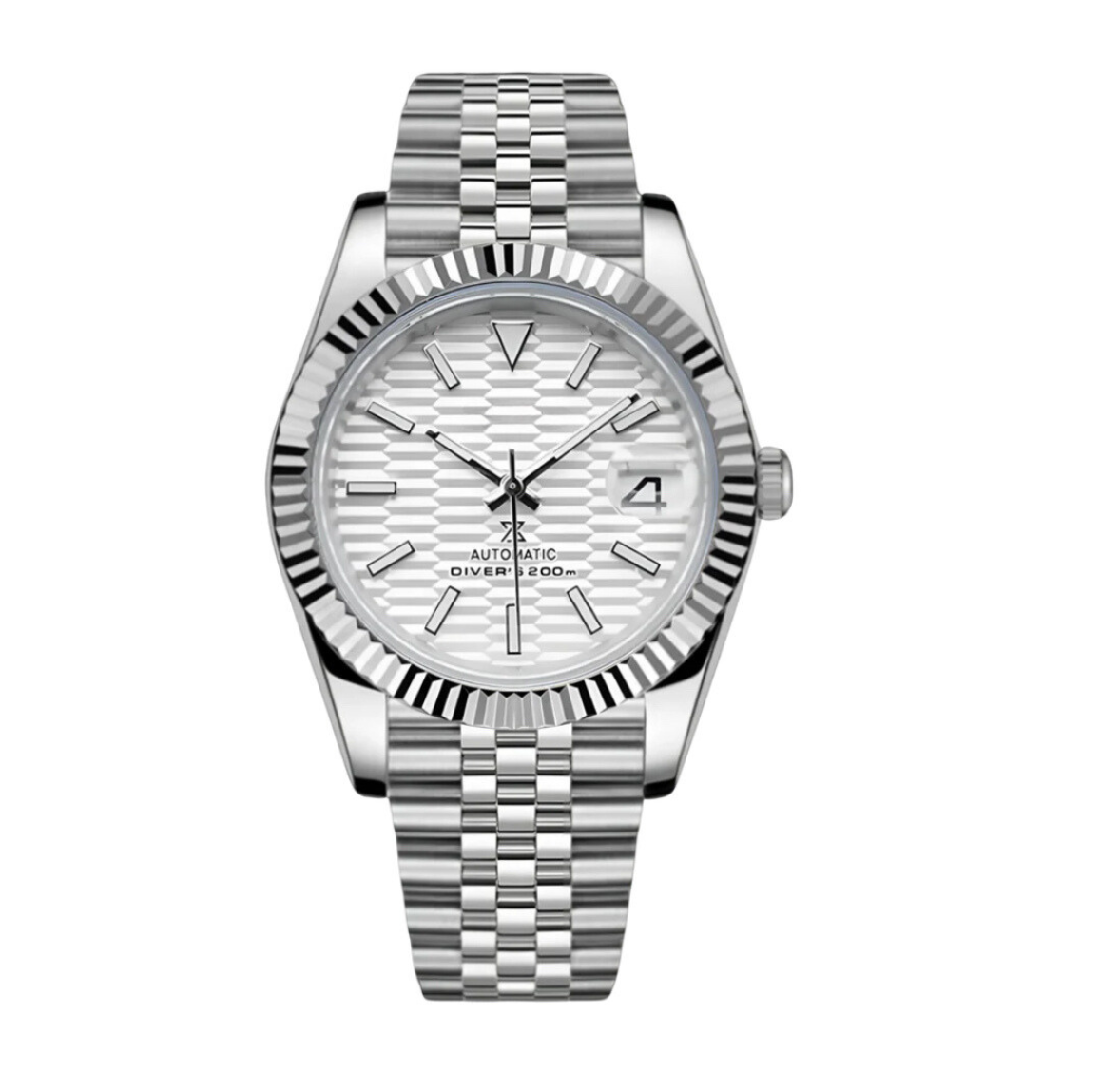 SEIKJUST WHITE DIAL