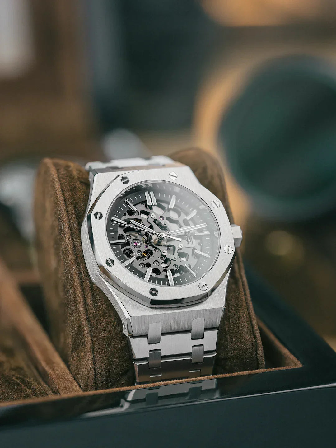 SEIKOAK SILVER SKELETON