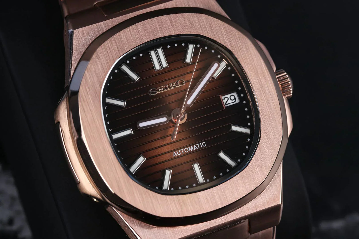 NAUTEIKO ROSE GOLD BROWN