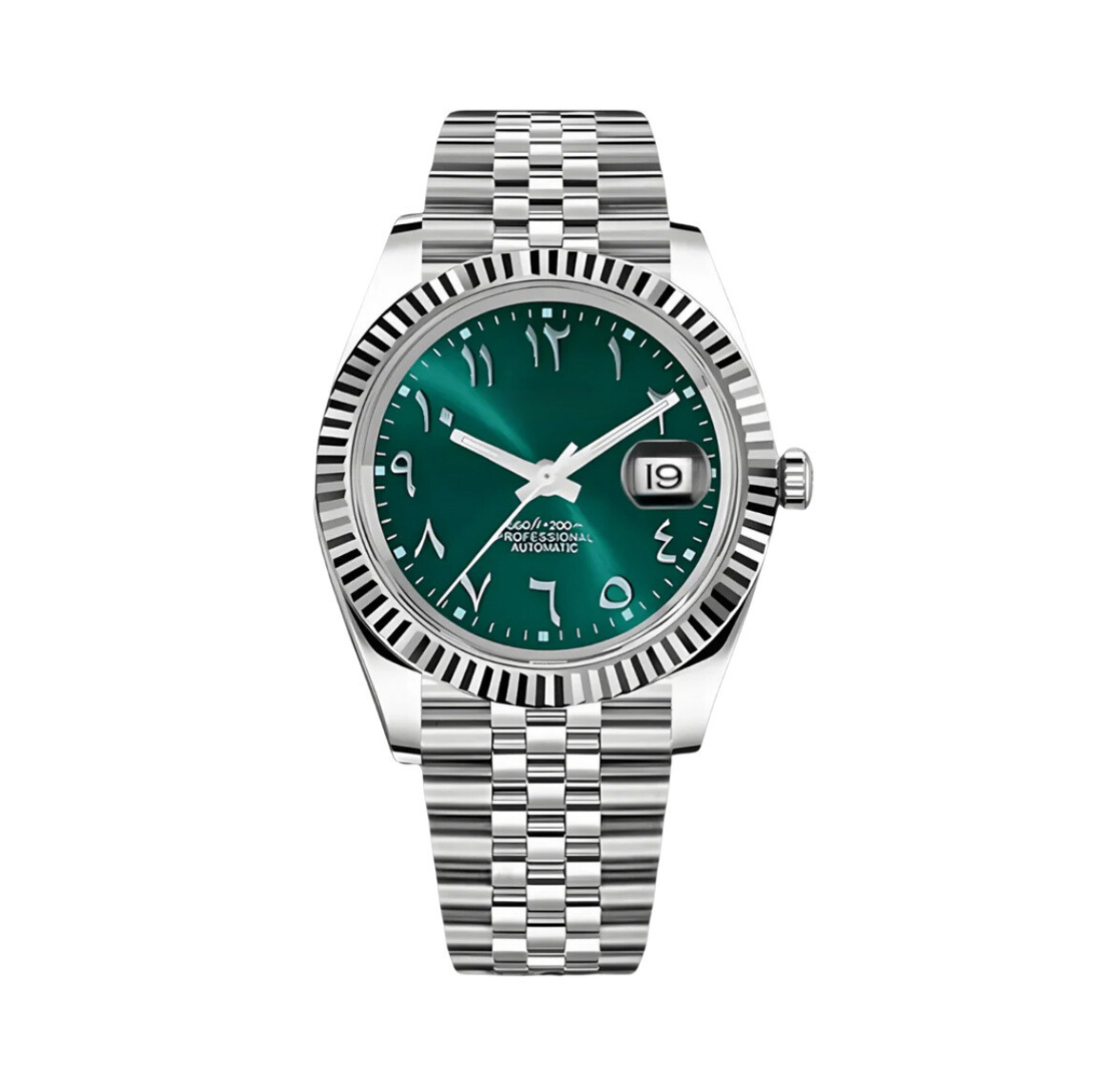 SEIKJUST ARABIC GREEN DIAL