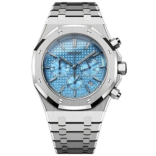 SEIKOAK CHRONOGRAPH LIGHT BLUE