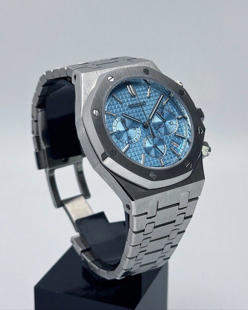 SEIKOAK CHRONOGRAPH LIGHT BLUE
