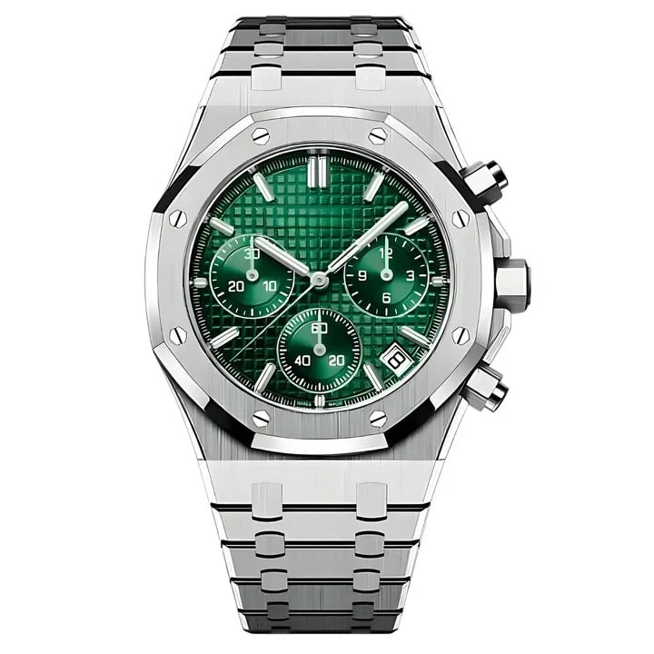 SEIKOAK GREEN CHRONOGRAPH