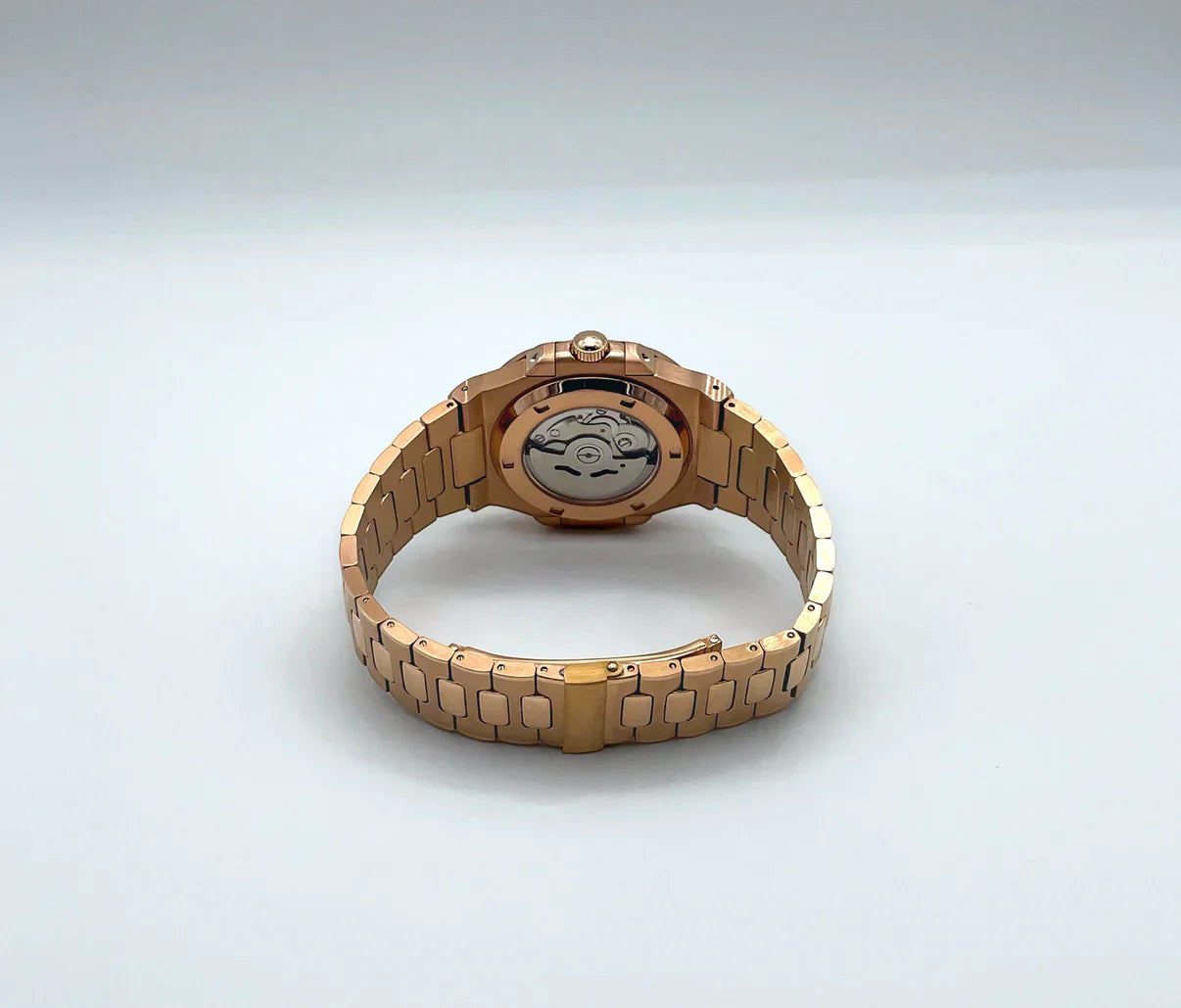NAUTEIKO ROSE GOLD BLUE DIAL