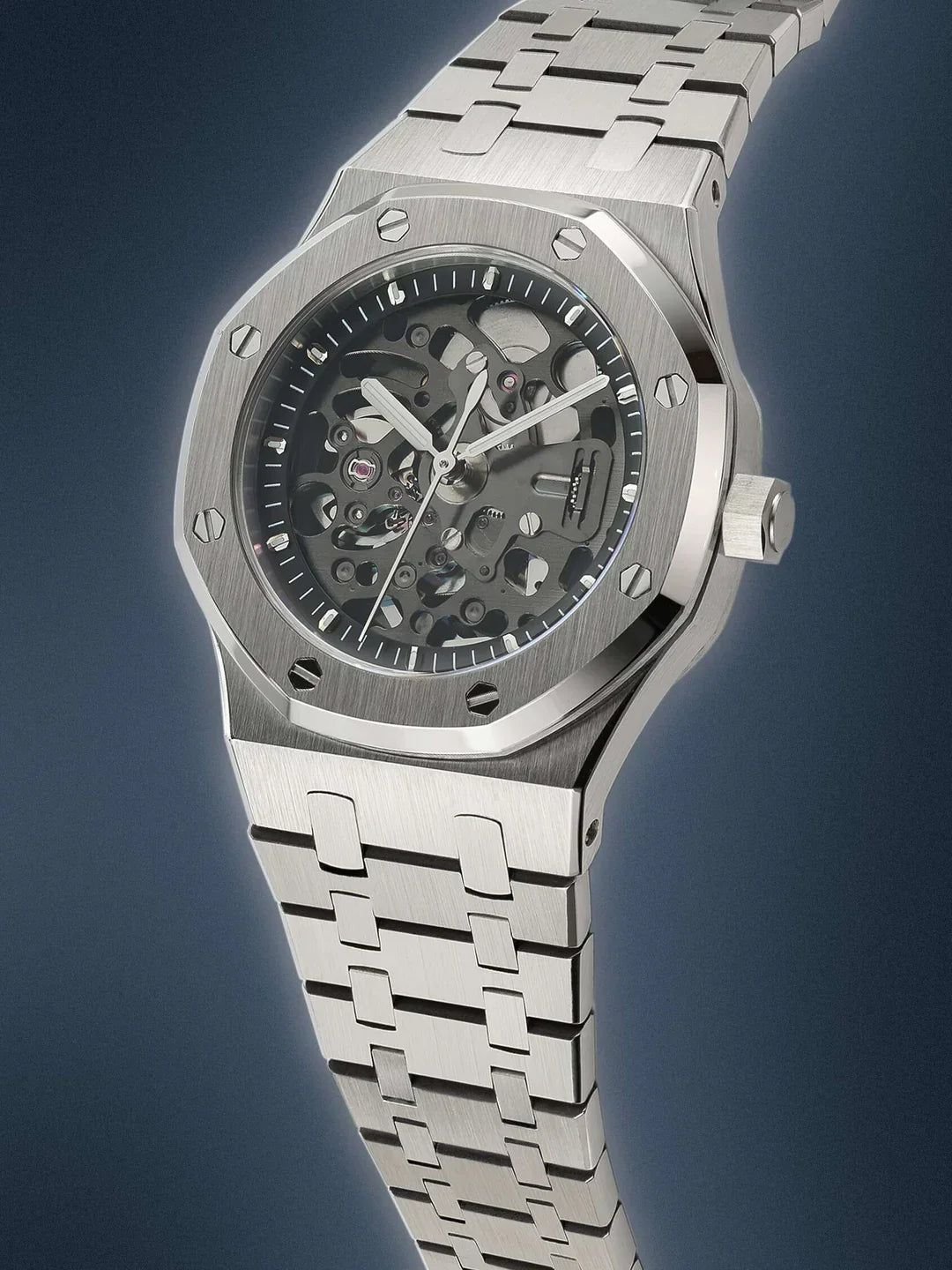 SEIKOAK SILVER SKELETON