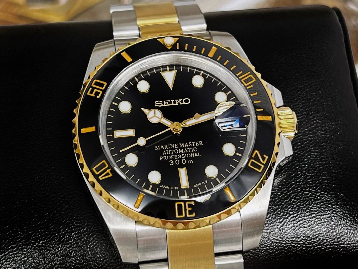 SEIKMARINER TWO TONE NIGHT