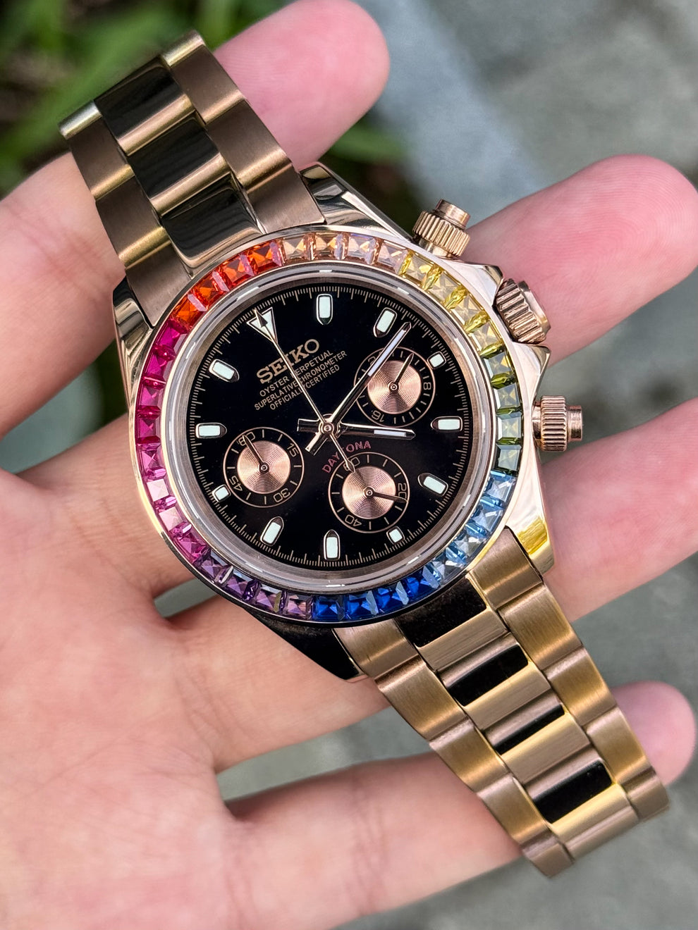 SEITONA ROSE GOLD RAINBOW