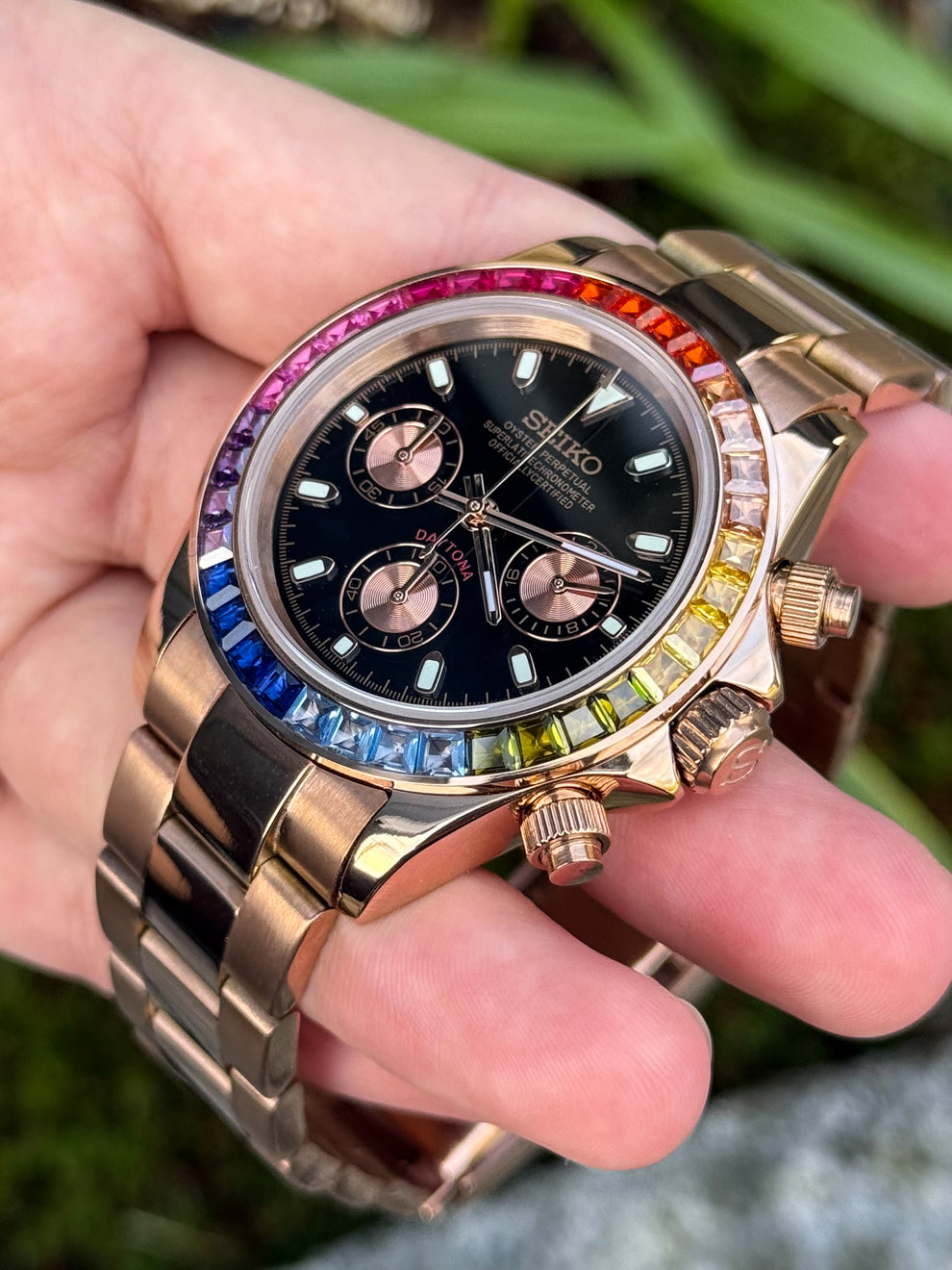 SEITONA ROSE GOLD RAINBOW