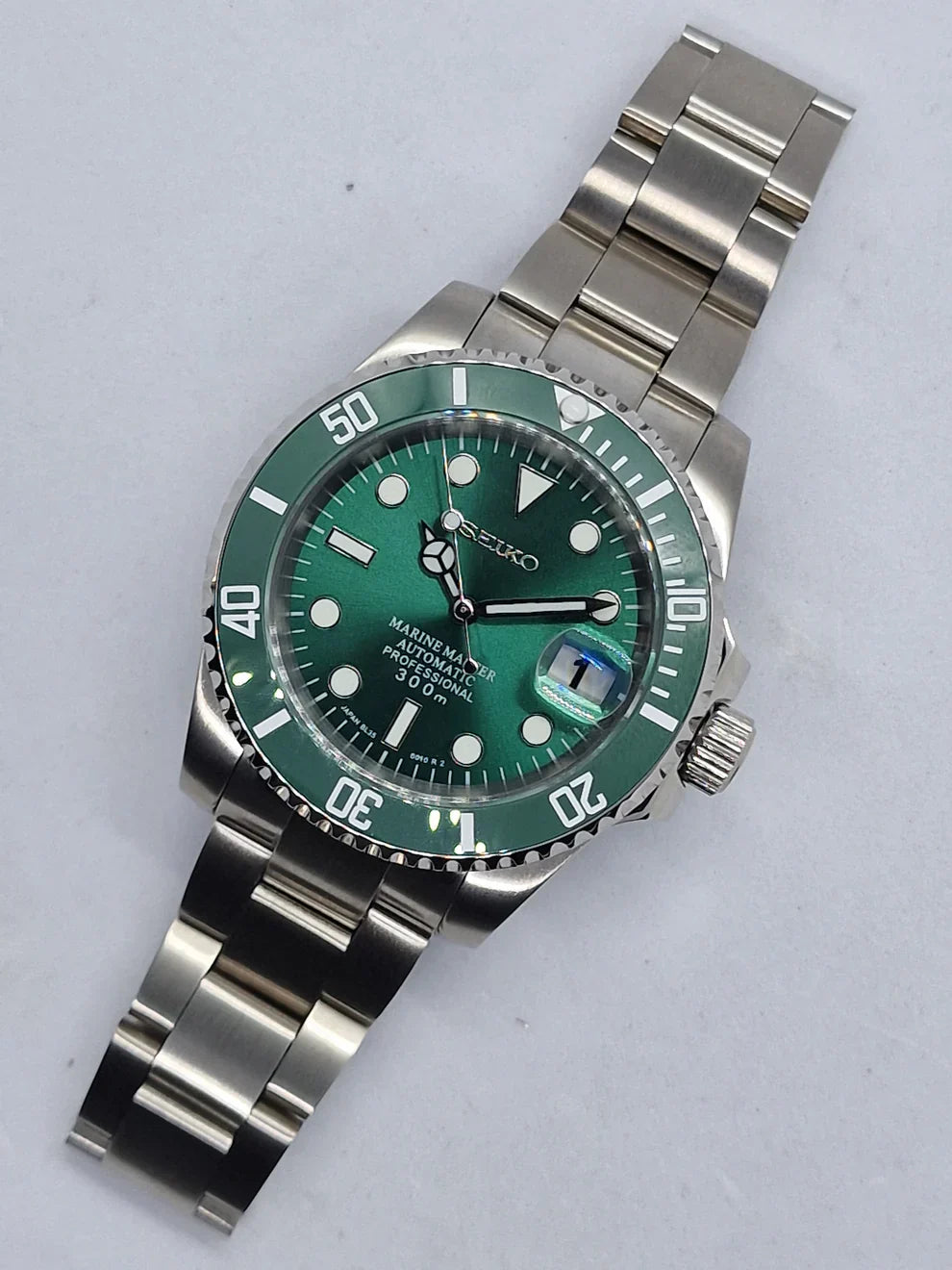 SEIKMARINER GREEN