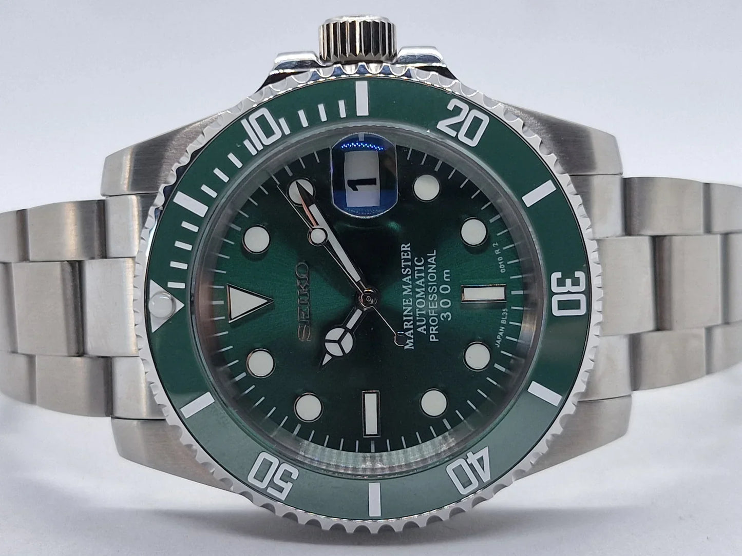 SEIKMARINER GREEN