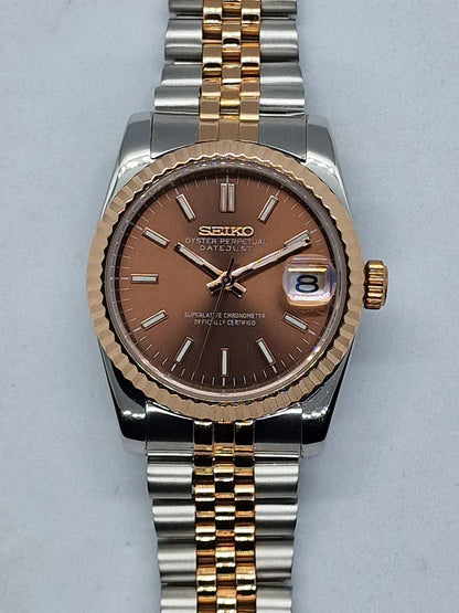 SEIKJUST CHOCOLATE TWO TONE