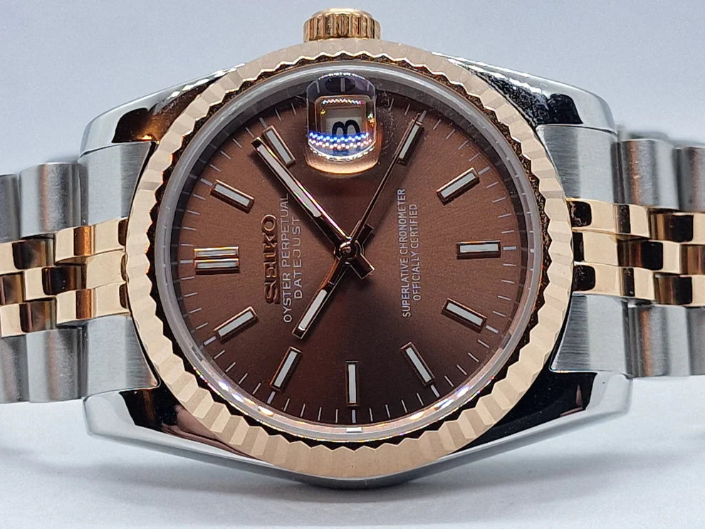 SEIKJUST CHOCOLATE TWO TONE
