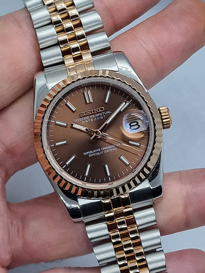 SEIKJUST CHOCOLATE TWO TONE