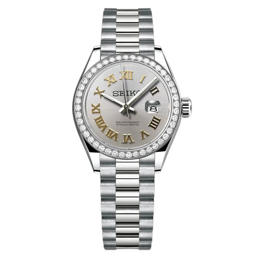 SEIKJUST | WHITE GOLD ROMAN