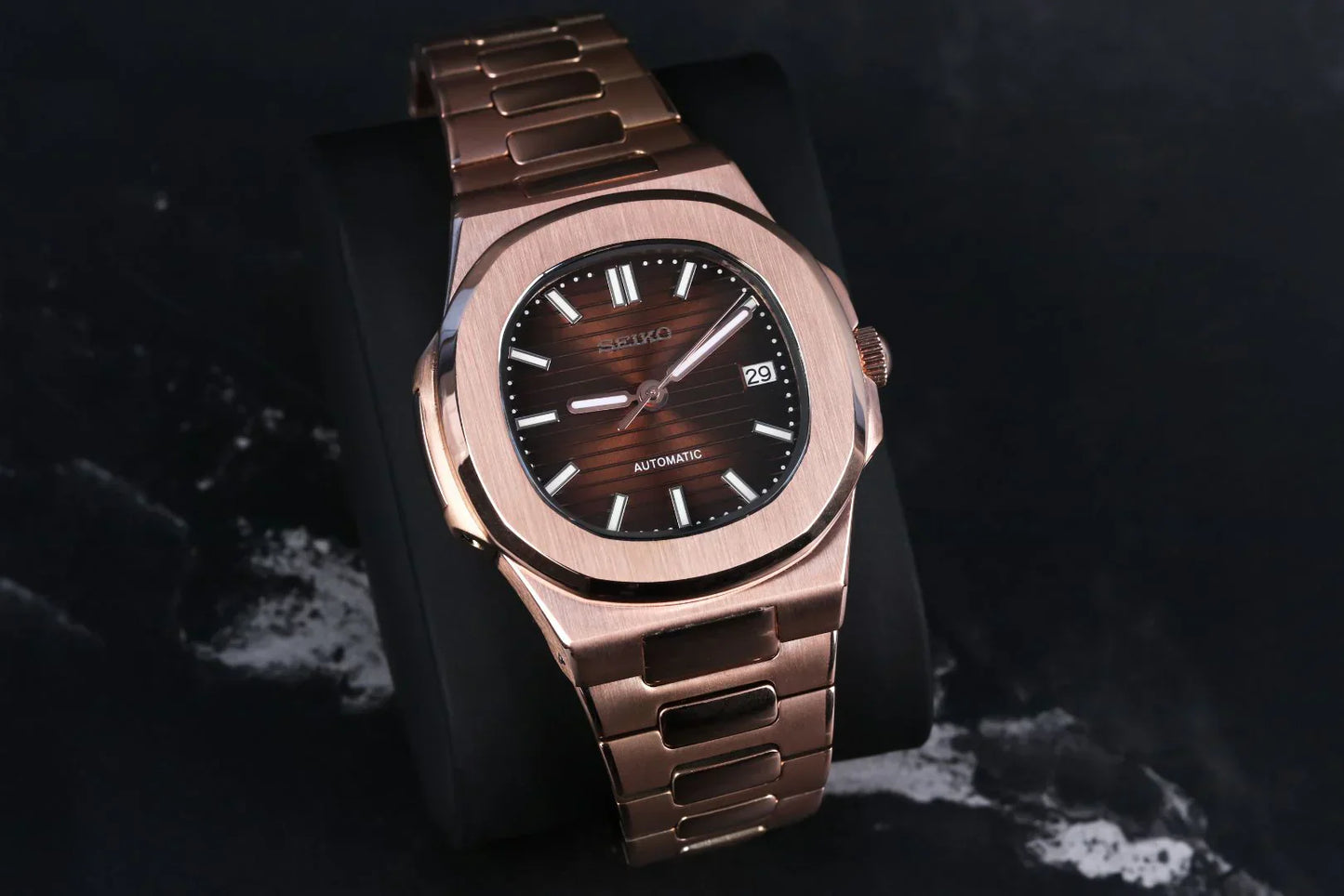 NAUTEIKO ROSE GOLD BROWN