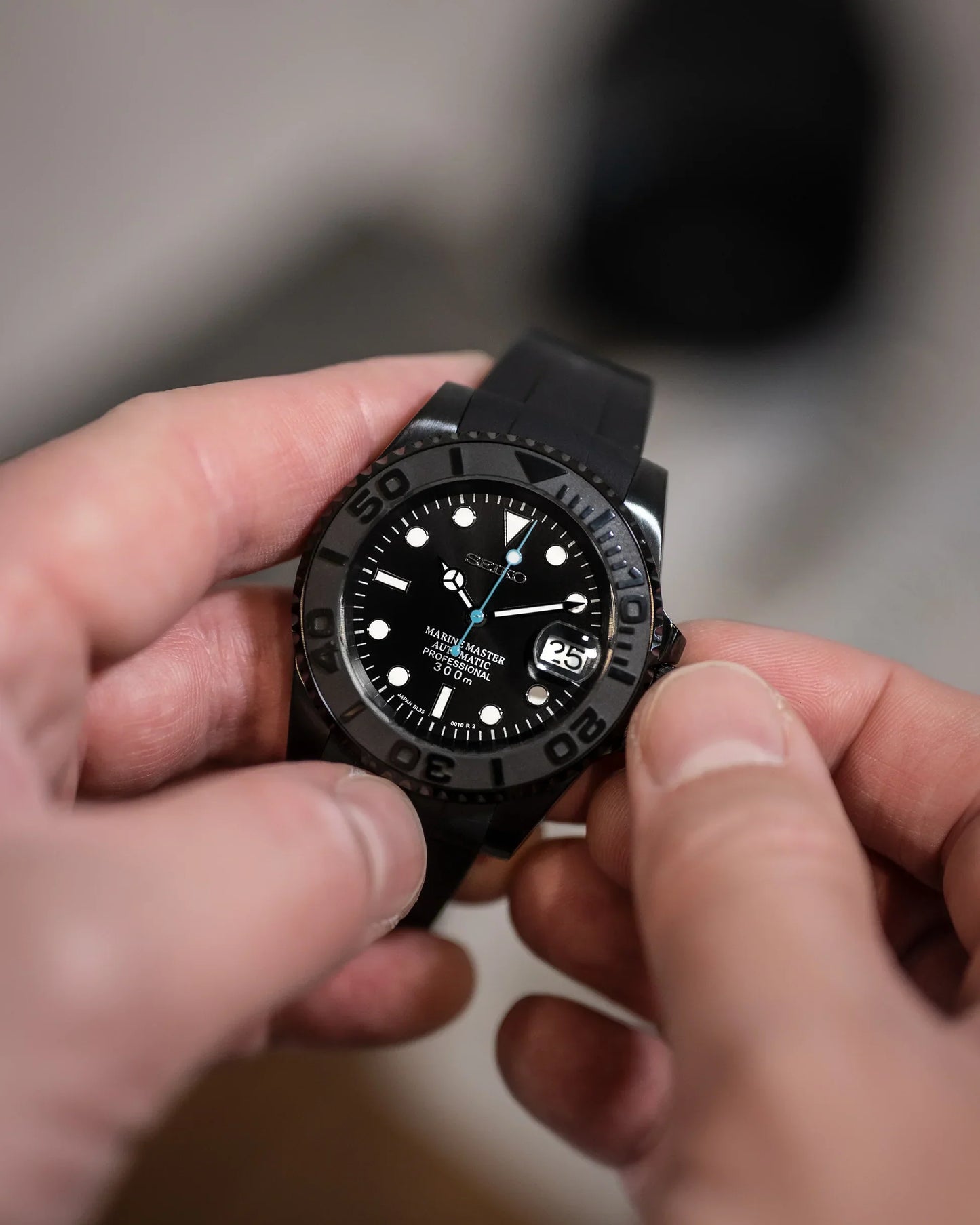 SEIKMARINER FULL BLACK