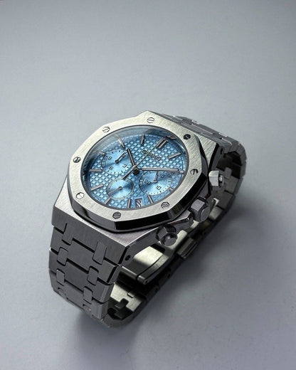 SEIKOAK CHRONOGRAPH LIGHT BLUE