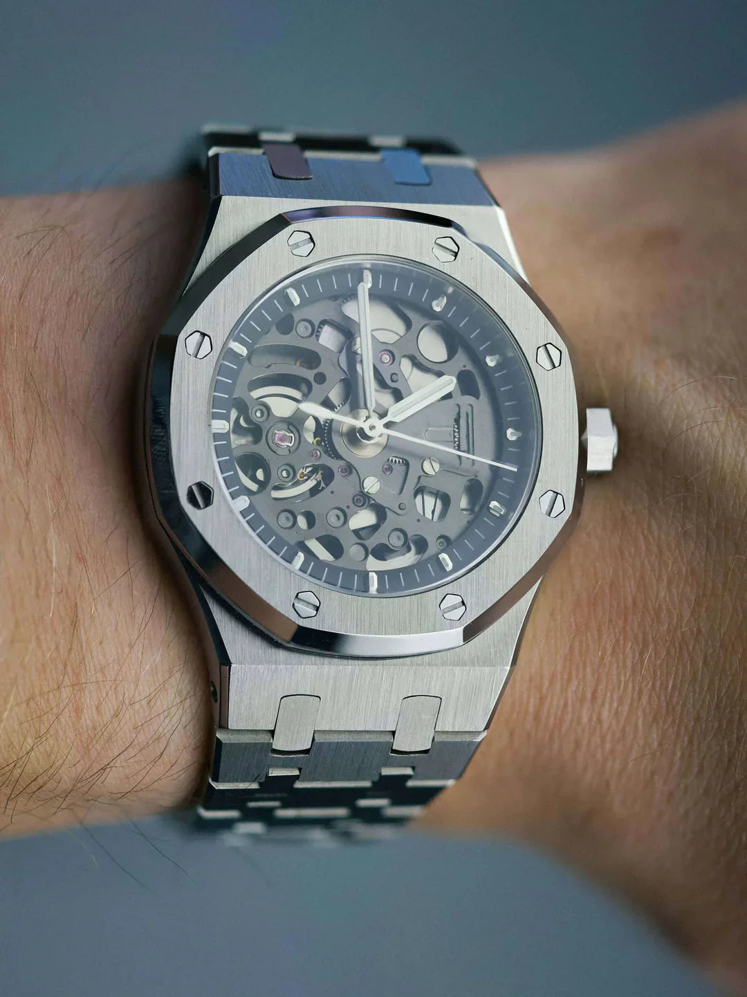 SEIKOAK SILVER SKELETON
