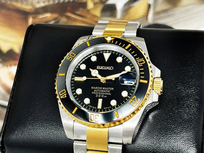 SEIKMARINER TWO TONE NIGHT