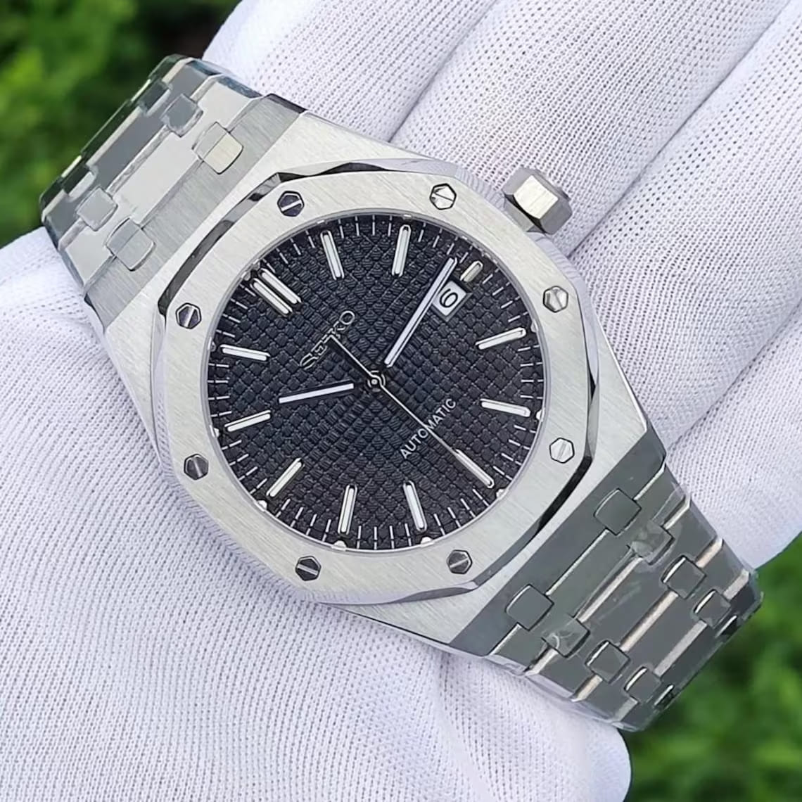 SEIKOAK BLACK SILVER